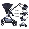 Baby comfortable electric motor bebe baby stroller