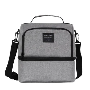 insulated messenger lunch bag