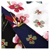 Customized woven 100% rayon java print garment printed dress fabric stocklot