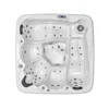 comfortable acrylic hot tub whirlpool bath spa tub with 3 seats and 2 loungers