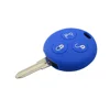 Replacement Silicone Car Key Cover Case Bag for Mercedes Benz SMART Fortwo Forfour City Roadster Remote Key Case Styling