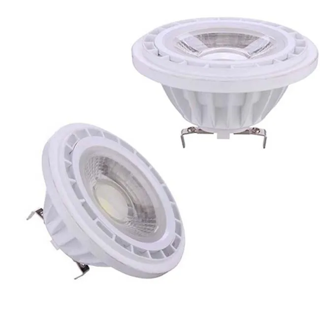 Indoor Ceiling Downlight ar111COB Spotlight 12W Dimmable G53 Lamp Base DC12V 25 Degree Lens AR111 LED