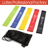U-POWEX high quality exercise fitness latex resistance loop band set