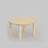Kindergarten wooden combination desk and chair for child