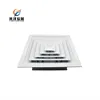 Custom size ceiling aluminum alloy square exhaust air diffuser Fix plastic air diffuser, ABS