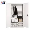 Cheap latest design printing pictures storage clothes furniture steel metal bedroom door designs wardrobe