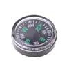 12 Pieces/Set 20mm Mini Compasses for Paracord Bracelet OutdoorTravel Hiking Camping Emergency Survival Navigation Tool