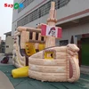 inflatable bouncy castle with titanic water slide clearance used water park slides for sale