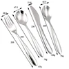 4 pieces as one set stainless steels with flatware spoon knife fork