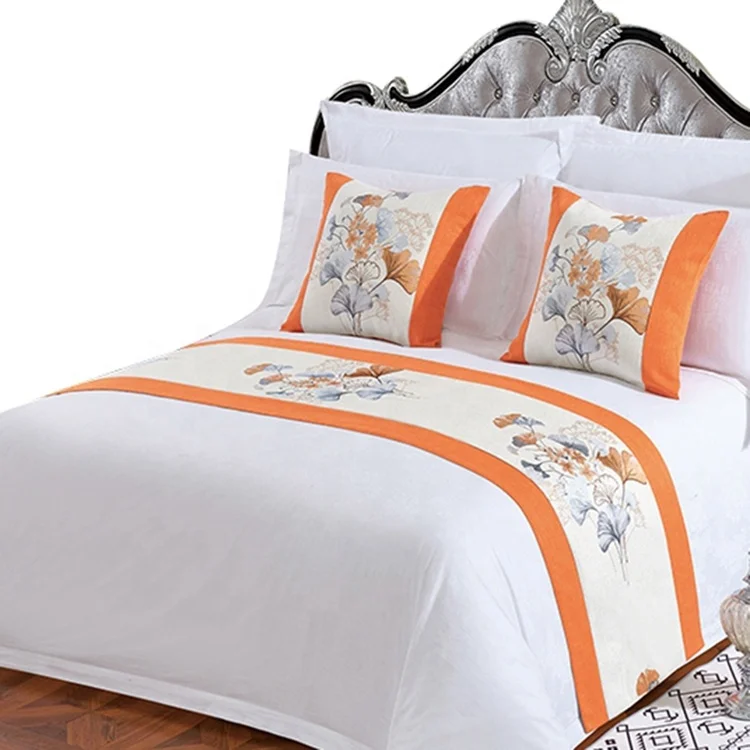 Custom Decorative Luxury King Size Bed Runner For Hotel - Buy King Size