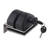 Lockable Side Pull Wall to Glass Gate Latch