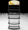 metal single-sided CD / DVD display stands rack HSX-DR0249