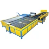 Hvac duct forming machine air pipe making machine , square ductformer auto line V