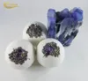 Weddells wholesale Customized Moisturizing santa fizzy organic flower bath bombs flower shape gift set bath bomb