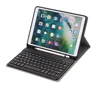 for ipad air 2 detachable bluetooth keyboard and leather TPU case with pencil holder
