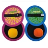 BSCI Sedex 4 factory promotional Neoprene catch ball set racket pad fitness sports High quality foam throw and catch ball