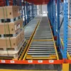 Dynamic pallet live radio shuttle rack for warehouse storage