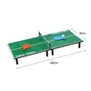 Indoor sport game children 60cm portable mini table tennis table set