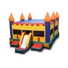 commercial knight's castle combo inflatable bouncer jumper moonwalk/ moon bounce house/ jump castle with slide combo