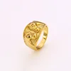 12382 xuping indian bridal jewelry 24K gold plated copper ring