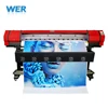 Hot selling 1.52m WER ES160 indoor outdoor DX5 inkjet plotter eco solvent