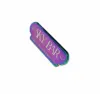 special rainbow color anodized metal lapel pin custom logo