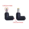 DC 5.5*2.1 Female/5.5*2.5mm Male/4.0*1.7mm Male DC Power Plug Connector Angle 90 Degree L Shaped Dc Power Connector