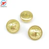 Wholesale High Quality Free Sample Military Hardware Brass Sew Shirt Shank Buttons For Clothing