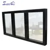 Solution to hurricane proof Electronic Component Transistor double glazed aluminum fixed window in Australia USA market