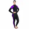 Mixed Black Blue Ladies Front Entry Surfing 2MM Neoprene Women Wetsuit