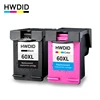 HWDID Refillable Ink Cartridge 60 60XL For DeskJet D2530 D2545 F2430 F4224 F4440 F4480 printer