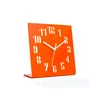 Round and square perspex clock perspex clock with design printing free standing acrylic clock panel