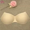Half - round conjoined breast pad adjustment gathered sponge cup wedding dress yoga swim wear insert