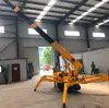 5 ton mini Spider Crane, Mini Crawler Crane KB5.0 use in narrow spare crane