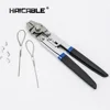 Manual Wire Rope Swaging Tool 2 IN 1 Function Stainless Steel Wire Crimp with 2mm cutter