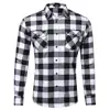 Men's Long Sleeve Pocket Button Shirt Slim Loop Button Cup Design Cloth 100% Cotton 3X T Shirts Brown Dress Giant