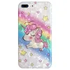 Glossy Shell Full Protective Shockproof Seashell Texture Unicorn Print Case for iPhone X Xs Max Xr Xs