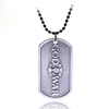 Game Serious GOD OF WAR 3 PS3 Hot Dog Pendant Necklaces For Men Wholesale