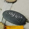 Laser engraved natural stone decoration stone for memory