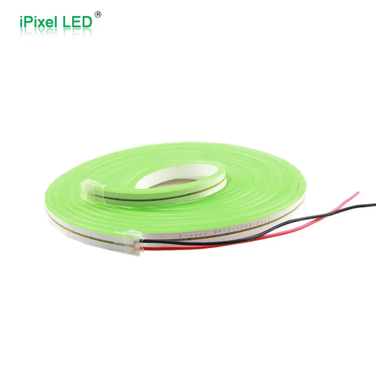 High  quality custom Green LED Neon flex strip light 12v