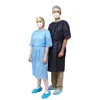 Professional Technical Good Quality of Medical Gown Elastic Cuffs Tie-back Disposable Isolation Gown