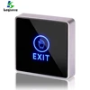 Touch Pad 12VDC NO/NC/COM Output Door Exit Button for Access Control with LED Square Type