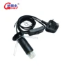 UK/euro plug Rotary dimmer switch E27 socket salt lamp AC power cord