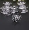 High Quality Transparent Plastic Sewing Bobbin,Plastic Spool For Sewing Machine