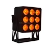 2019 New Powercon In And Out Par Led Slim 9x12w Rgbwya 6 In 1 Dmx Led Mini Flat Par Light