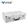 Factory price cheap 2 channels wireless microphone Aluminum Case with Aluminum Frame case