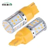 Car led Light T20 7440 3156 W21W 3030 35SMD Canbus LED fog Lamp Brake Light Tail Rear Lights Turning Signal 12V 24V Yellow