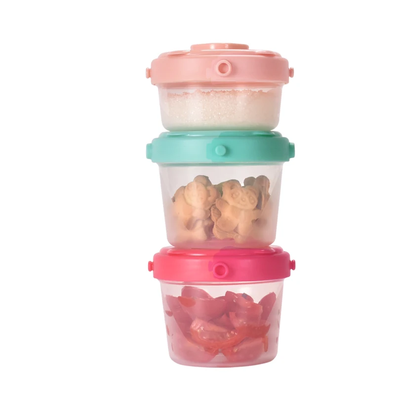 Food Grade Sealed Leakproof Vacuum Baby Fresh Food Storage Container Silicone Lunch Box With Lid