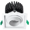 Square type LED spot downlight 35W honeycomb design
