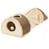 Long Foldable Cat Tunnel House Scratching Tree Cave Cat Tunnel